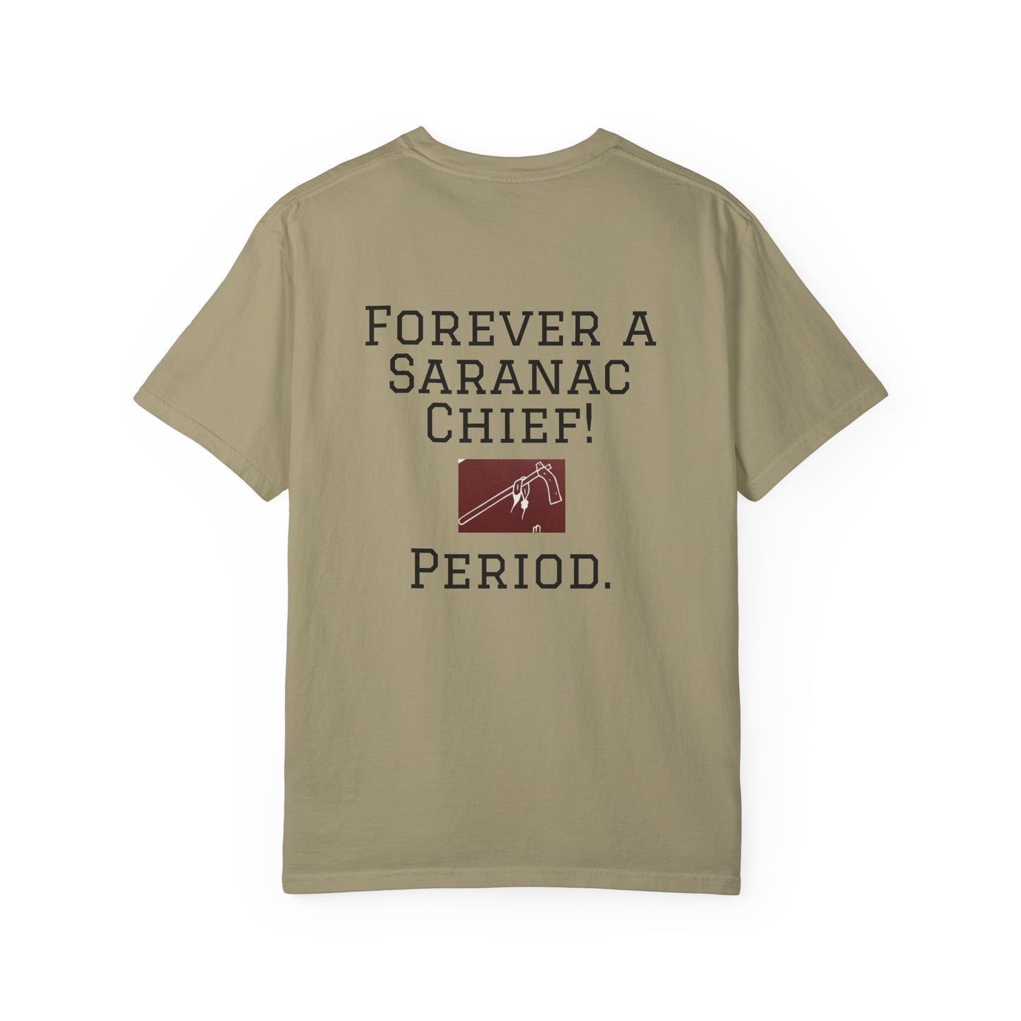 Vintage Garment-Dyed T-shirt "Forever a Saranac Chief"