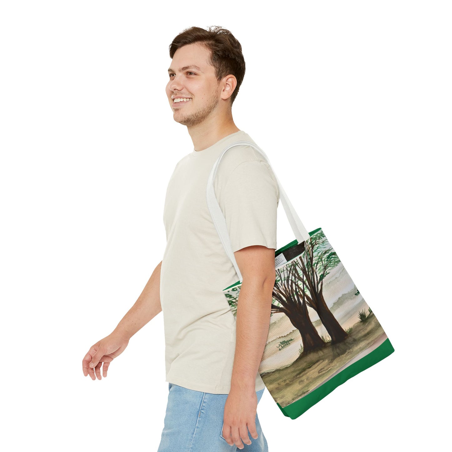 Tote Bag - Frio River Trees Nature Lover Canvas Tote