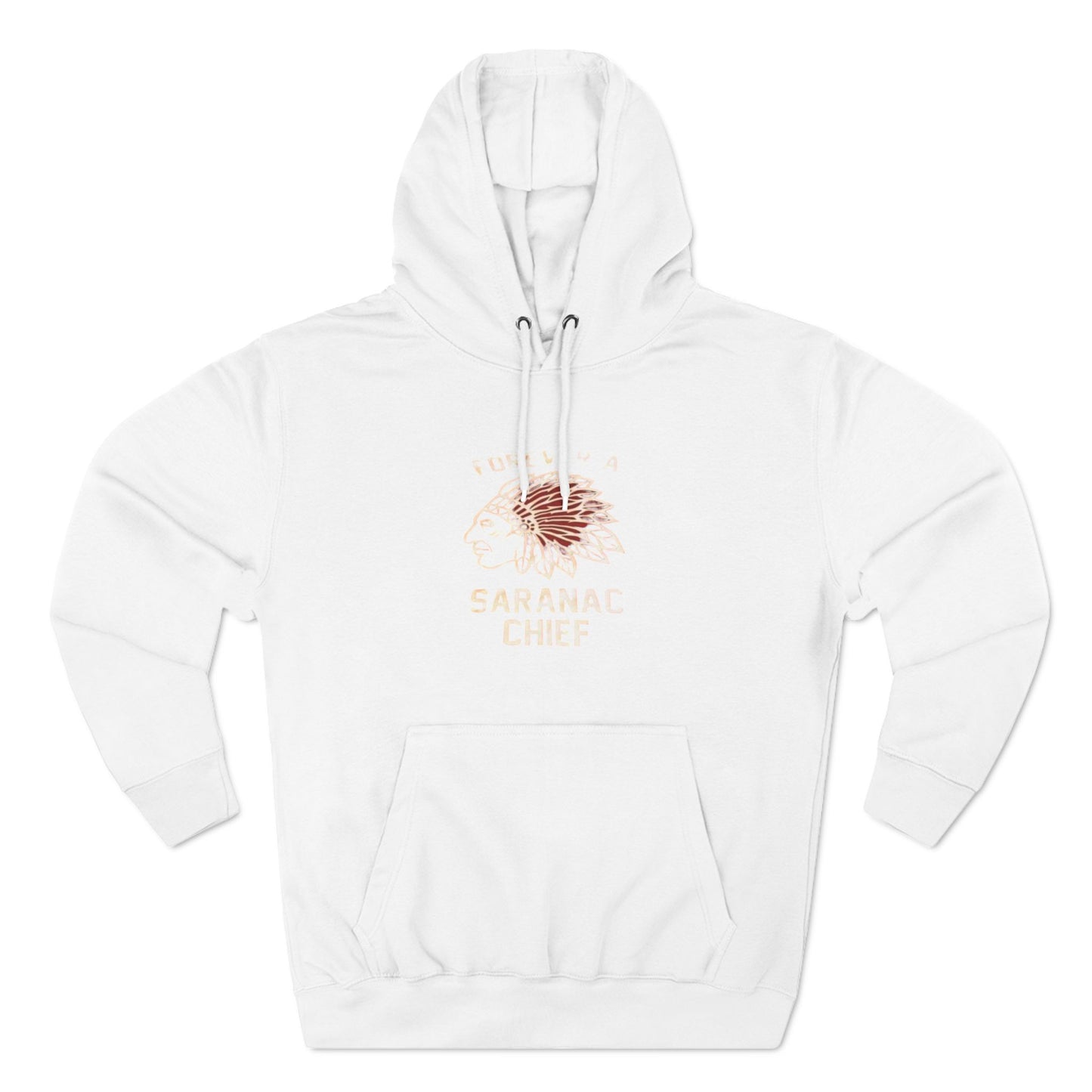 Forever a Saranac Chief Three-Panel Fleece Hoodie