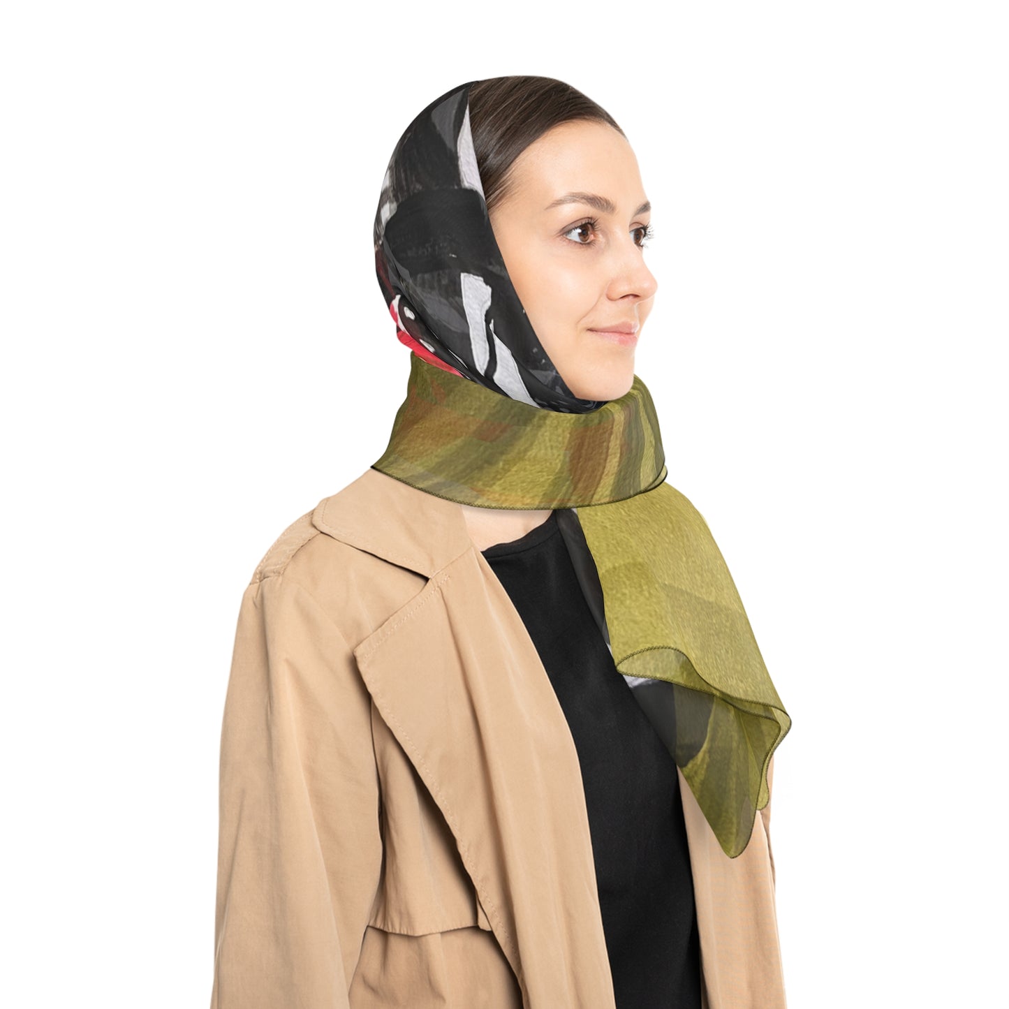 Poly Scarf Butterfly Design