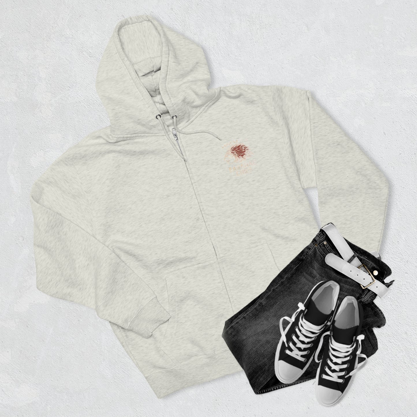 Forever a Saranac Chief Unisex Zip Hoodie