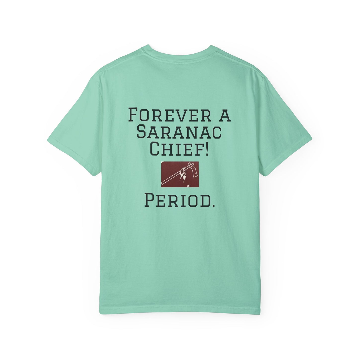 Vintage Garment-Dyed T-shirt "Forever a Saranac Chief"