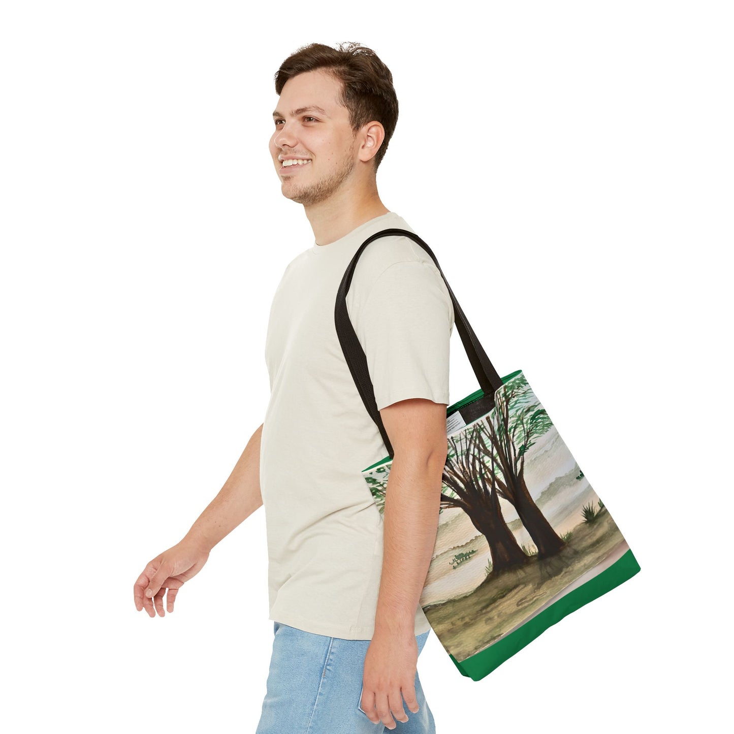 Tote Bag - Frio River Trees Nature Lover Canvas Tote
