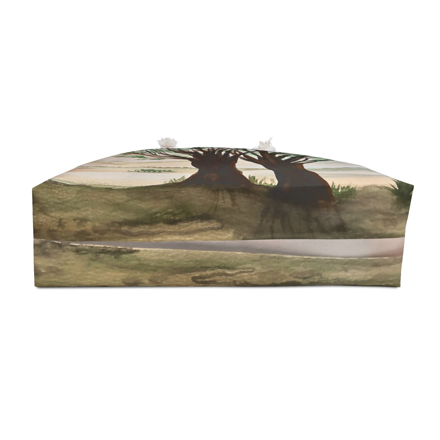 "Through the Trees" Nature-Inspired Weekender Bag - Tree Motif Travel Tote