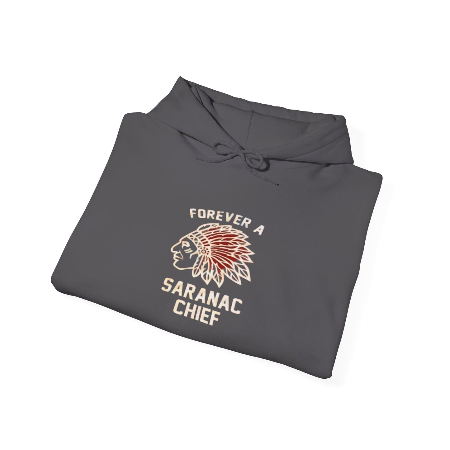 Forever a Saranac Chief Unisex Heavy Blend™ Hooded Sweatshirt