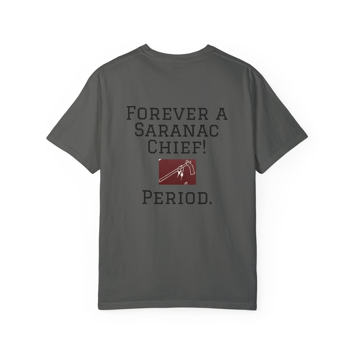 Vintage Garment-Dyed T-shirt "Forever a Saranac Chief"