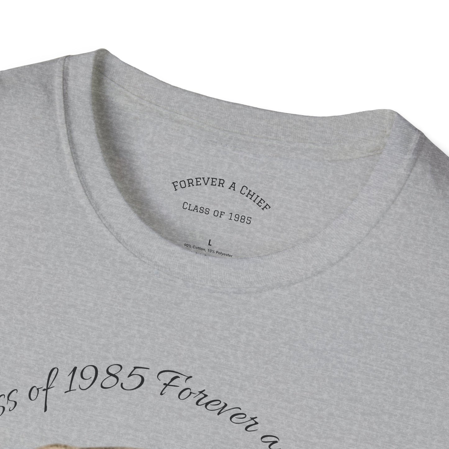 Saranac Chiefs Class of '85 Reunion Unisex T-Shirt - Nostalgic College Tee, Class of 1985 Spirit Wear, Forever a Chief Apparel, Vintage Fan Top