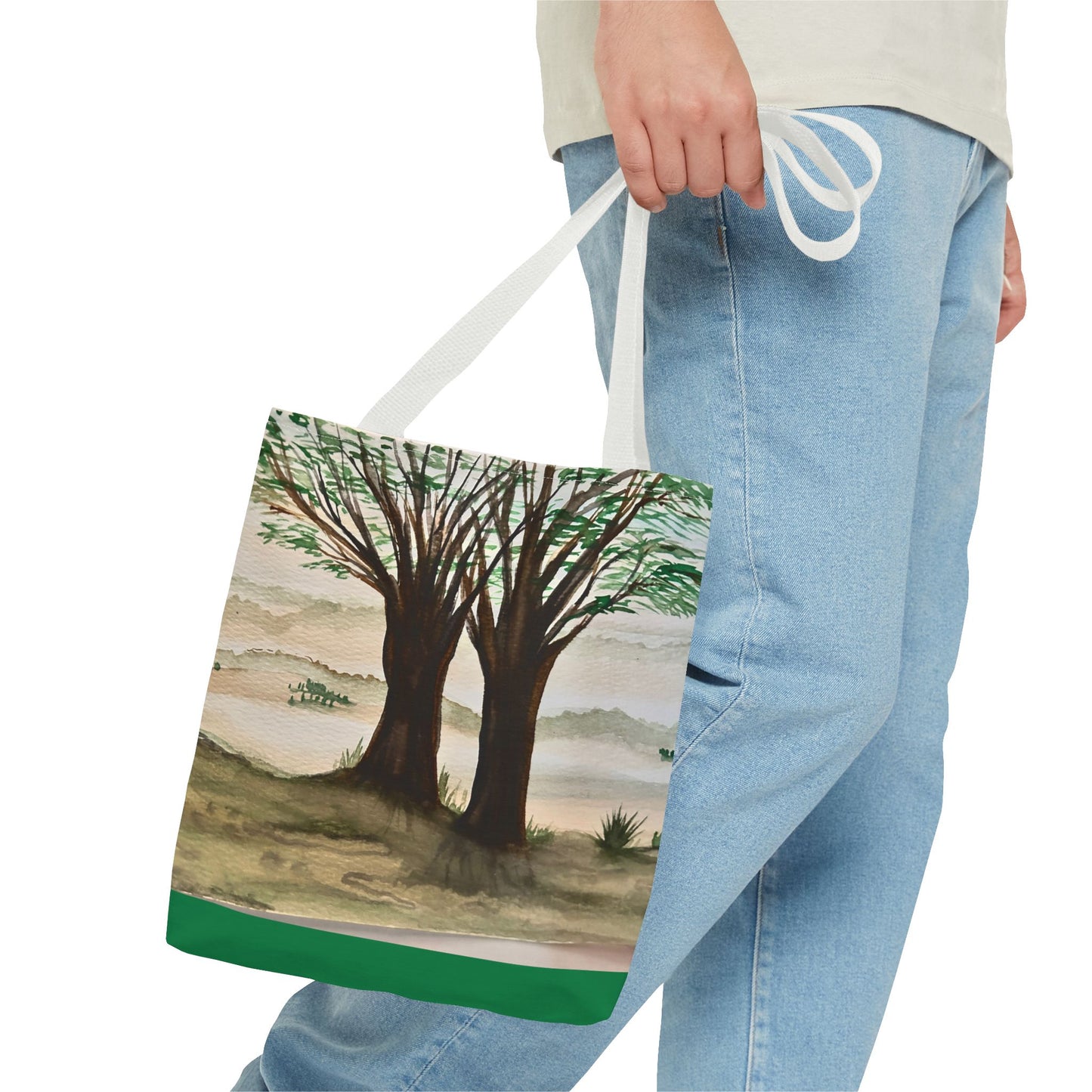 Tote Bag - Frio River Trees Nature Lover Canvas Tote