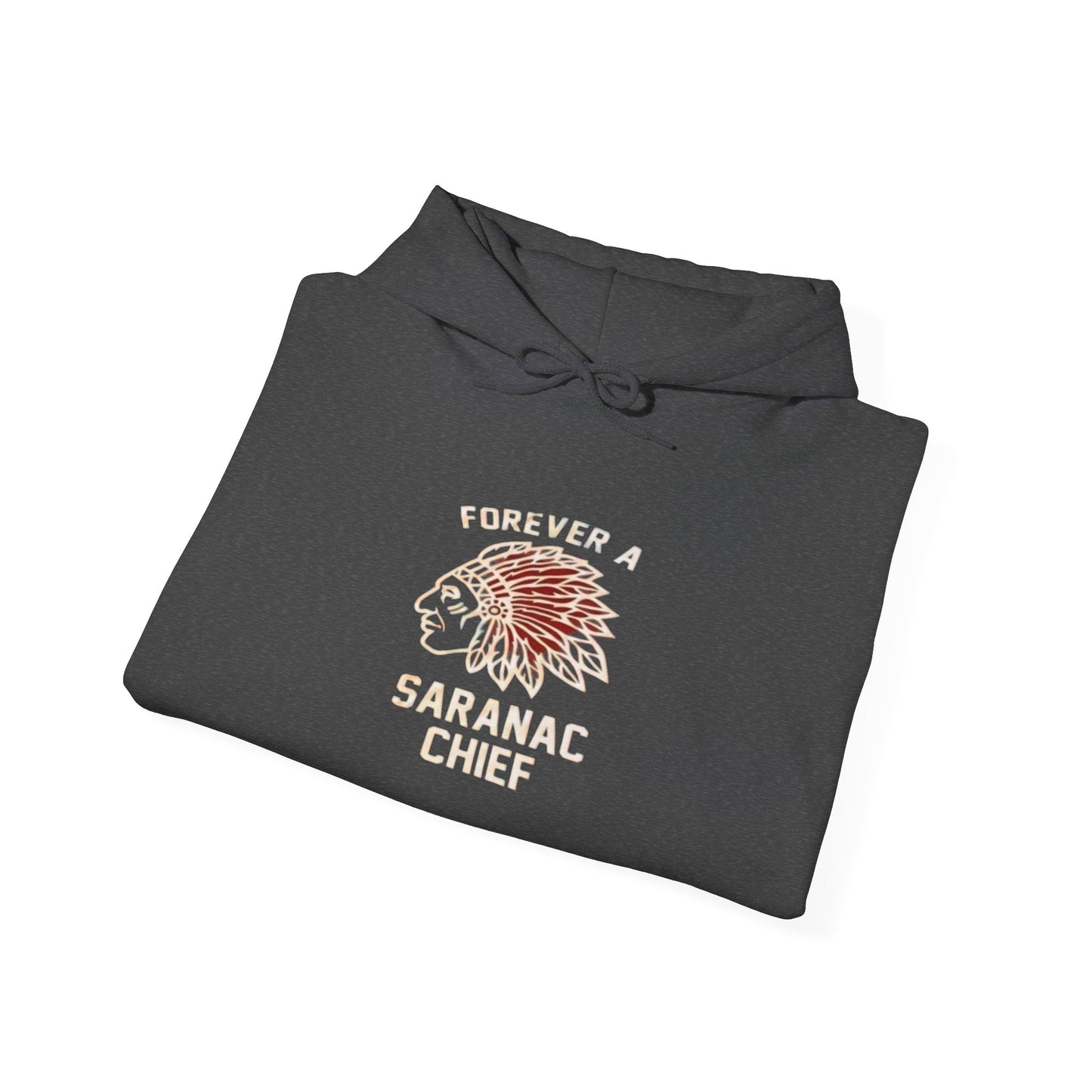 Forever a Saranac Chief Unisex Heavy Blend™ Hooded Sweatshirt
