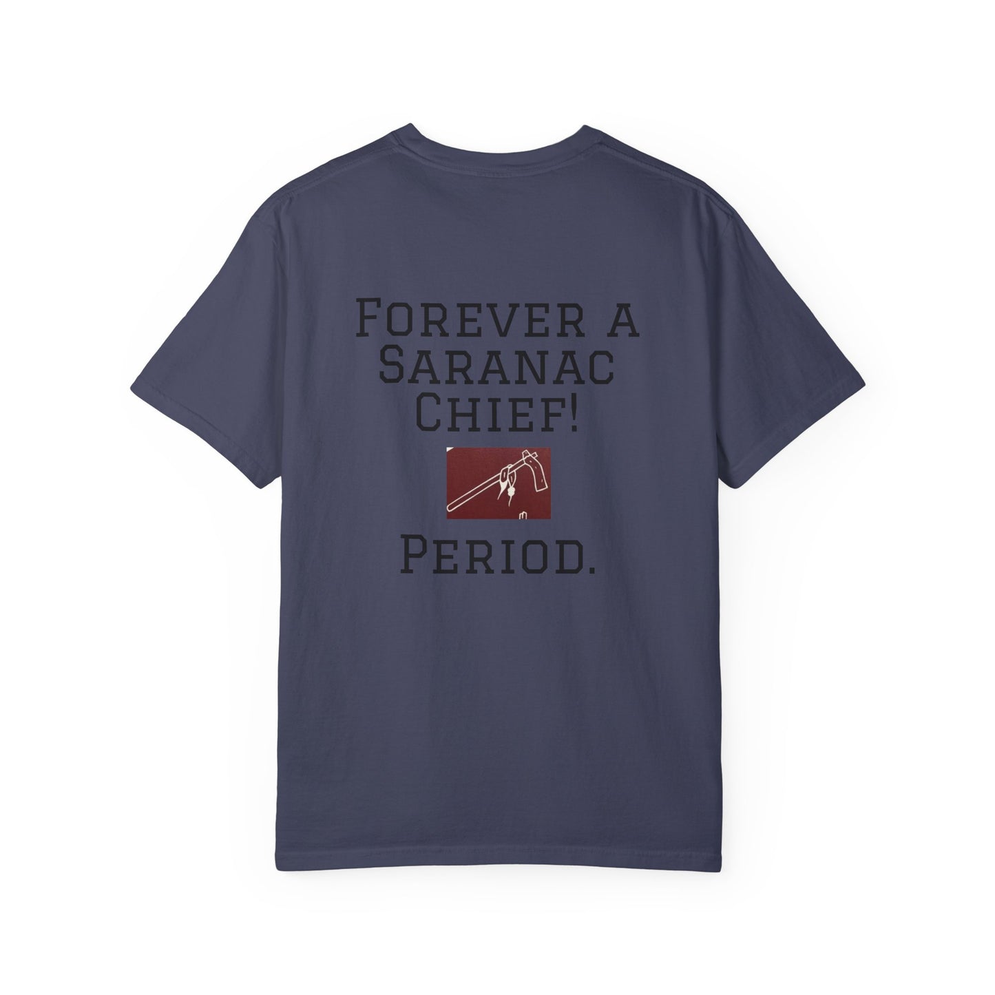 Vintage Garment-Dyed T-shirt "Forever a Saranac Chief"