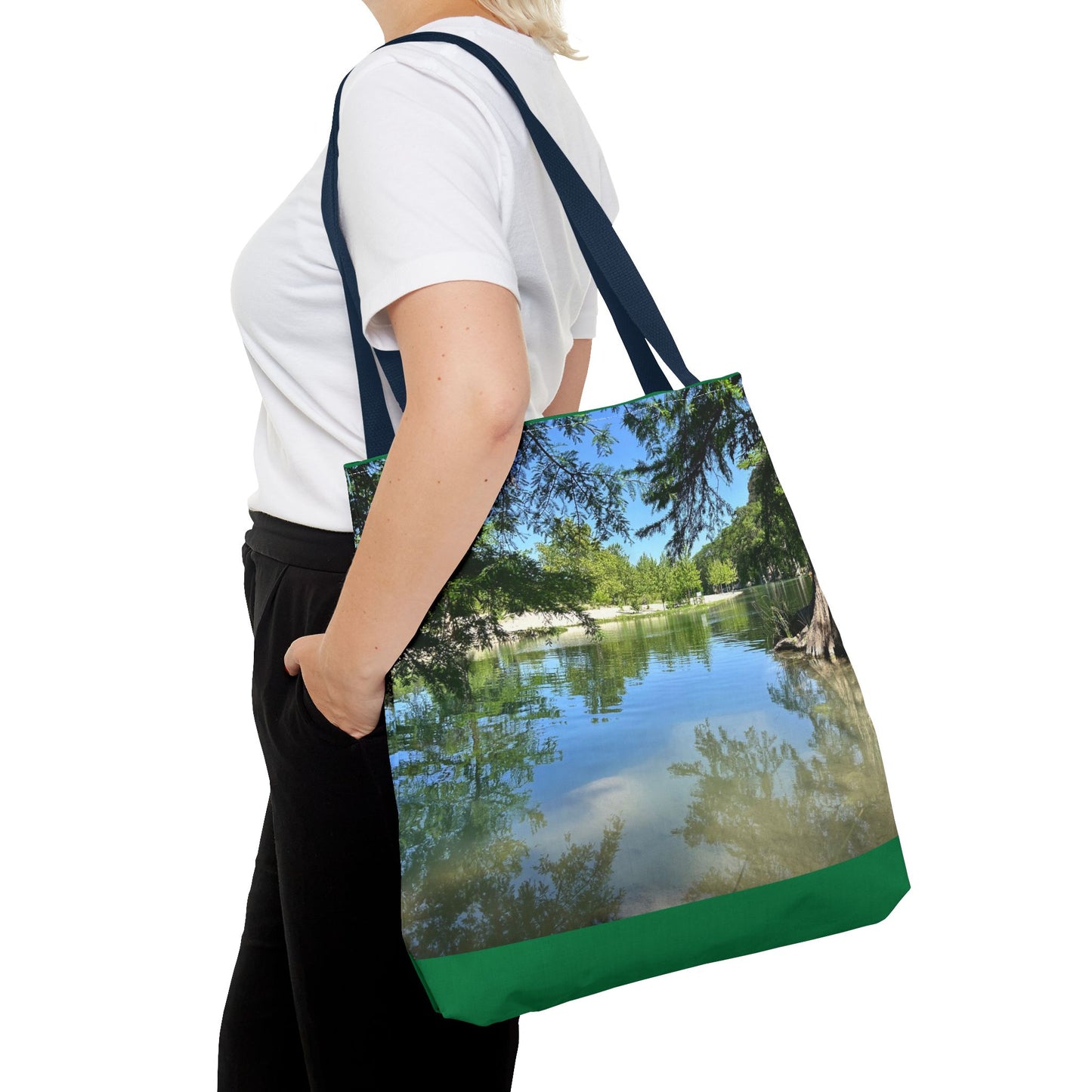 Frio River, Texas Photo - Tote Bag