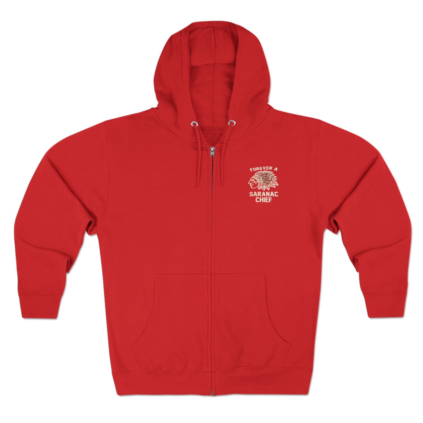 Forever a Saranac Chief Unisex Zip Hoodie