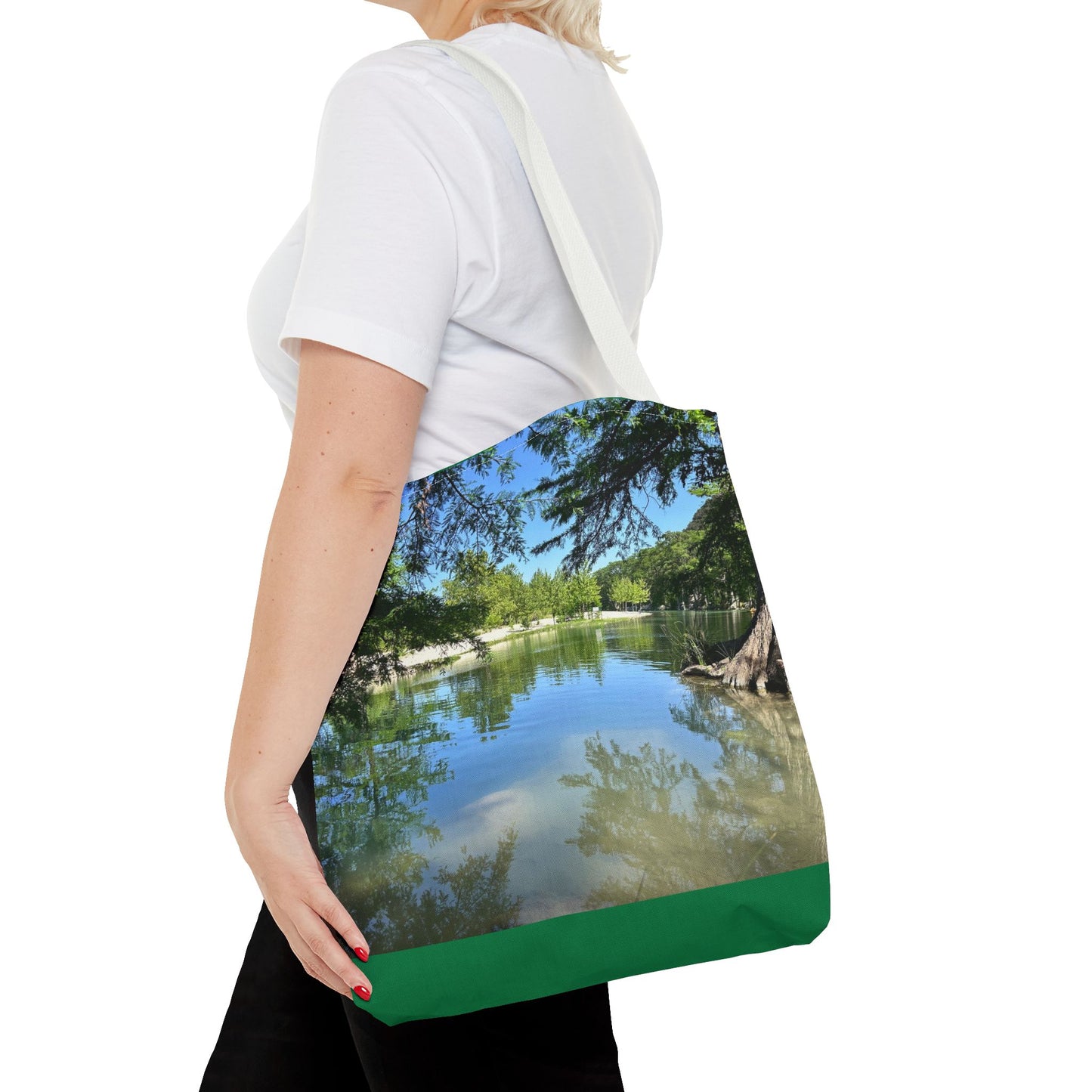 Frio River, Texas Photo - Tote Bag