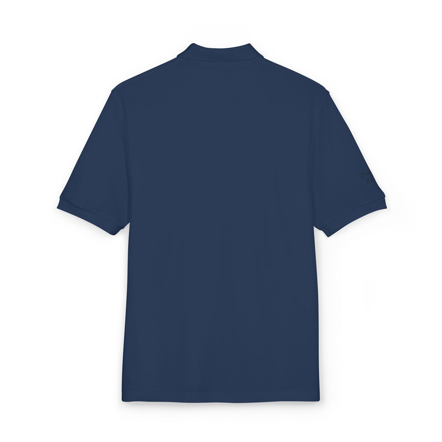 Forever a Saranac Chief - Stylish Unisex Embroidered Polo Shirt - Perfect for Casual Outings, Gift for Friends, Summer Events, Father's Day & Workwear