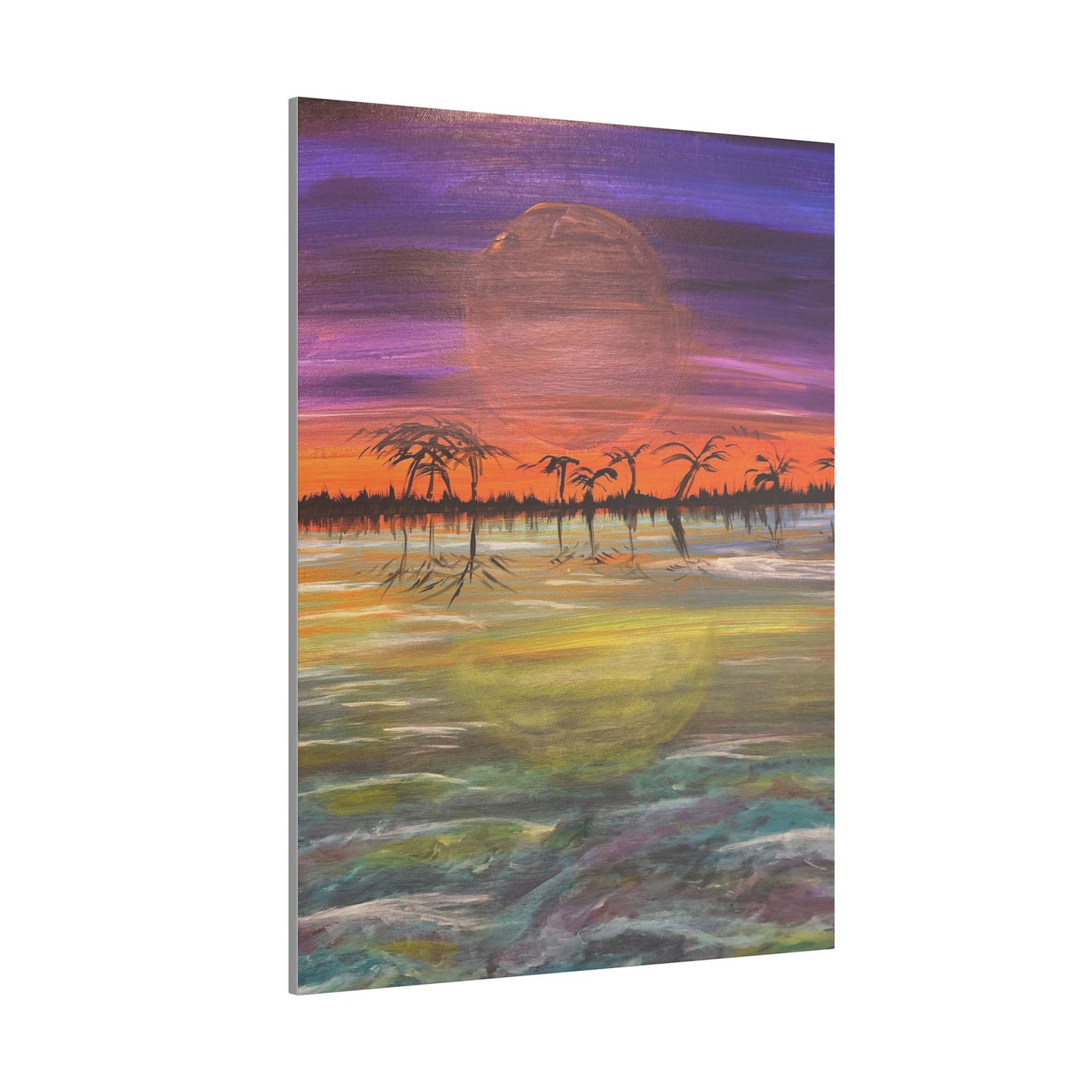 Sunset Matte Canvas, Stretched, 0.75" (Multi-Size)
