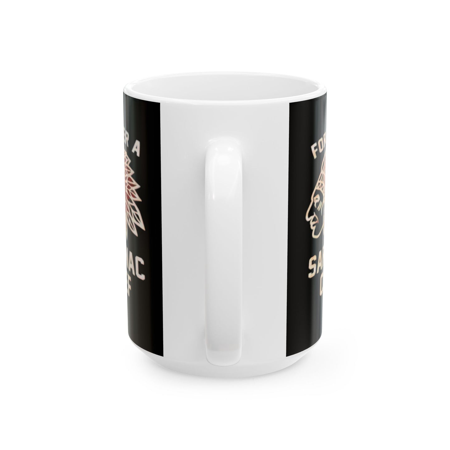 Forever a Saranac Chief Ceramic Mug, (11oz, 15oz)