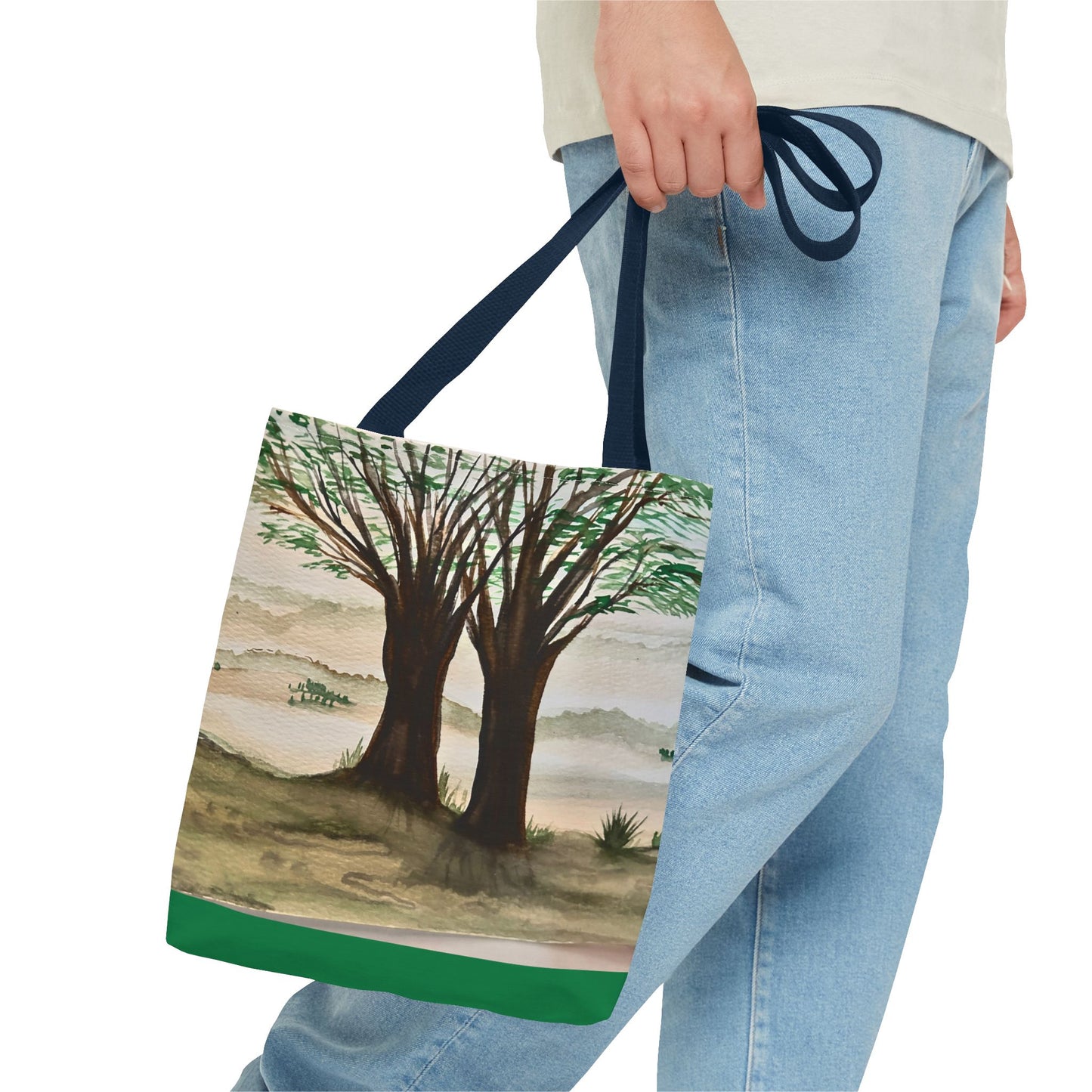 Tote Bag - Frio River Trees Nature Lover Canvas Tote
