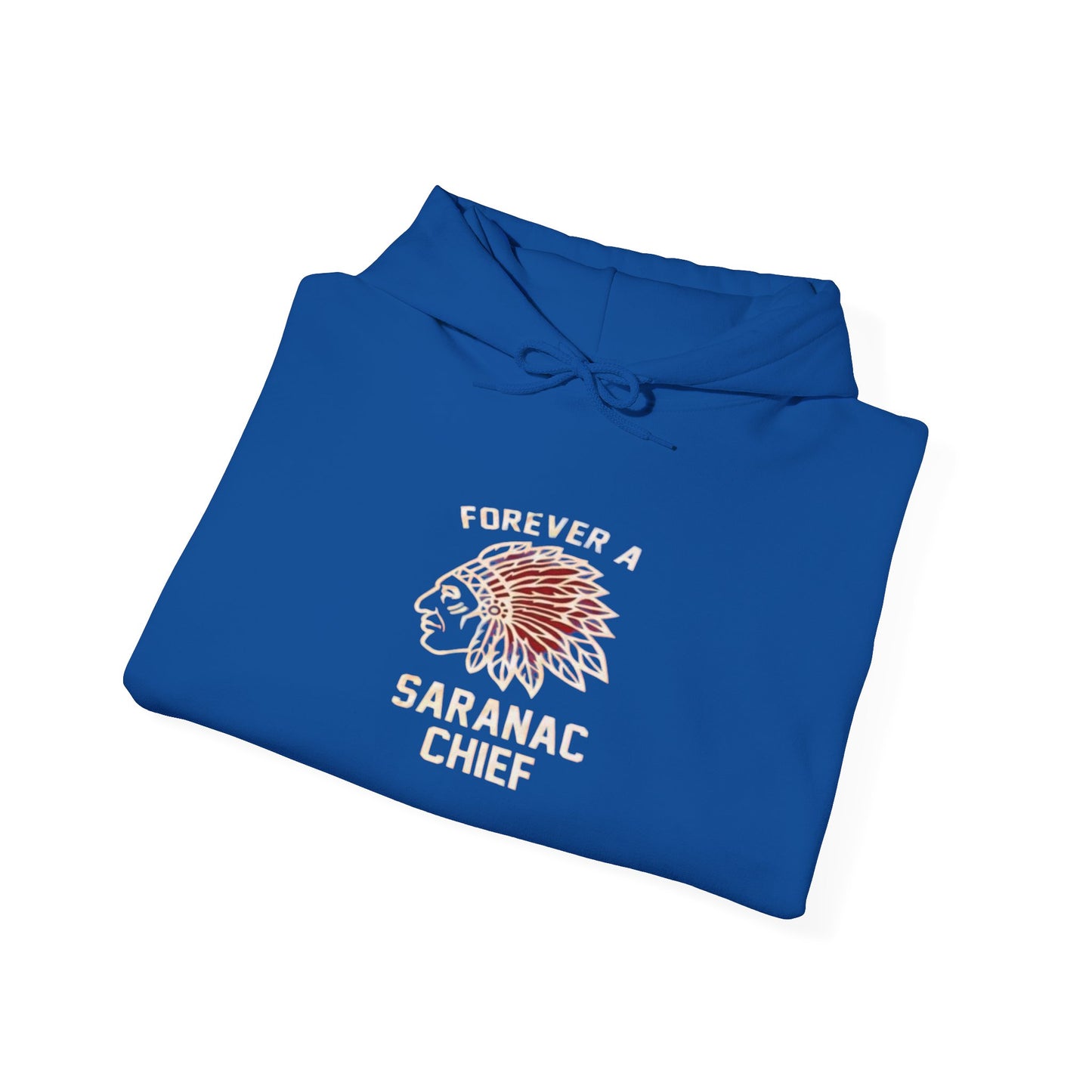 Forever a Saranac Chief Unisex Heavy Blend™ Hooded Sweatshirt