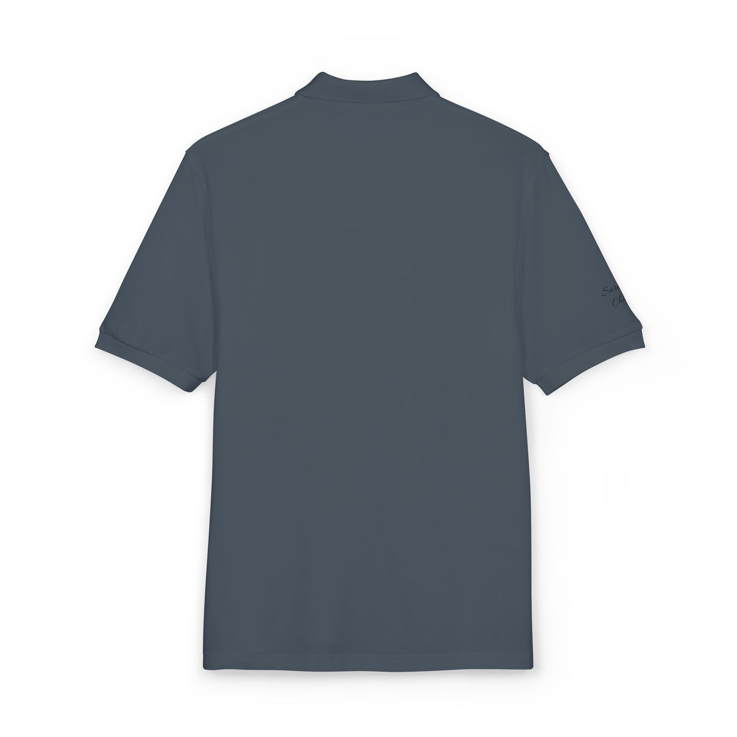 Forever a Saranac Chief - Stylish Unisex Embroidered Polo Shirt - Perfect for Casual Outings, Gift for Friends, Summer Events, Father's Day & Workwear