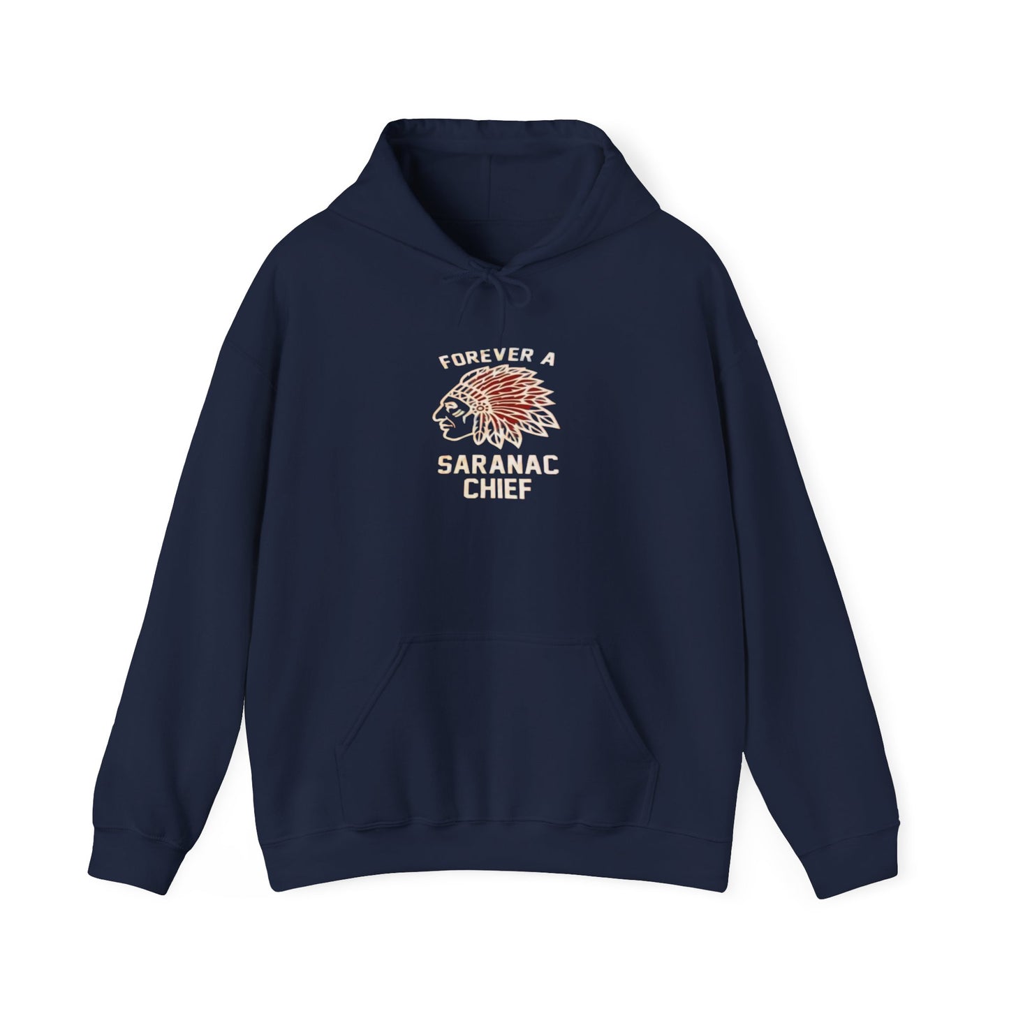 Forever a Saranac Chief Unisex Heavy Blend™ Hooded Sweatshirt