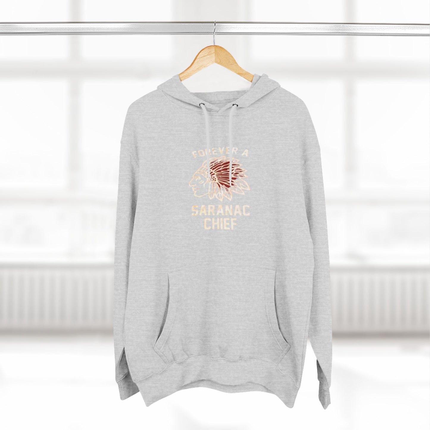 Forever a Saranac Chief Three-Panel Fleece Hoodie