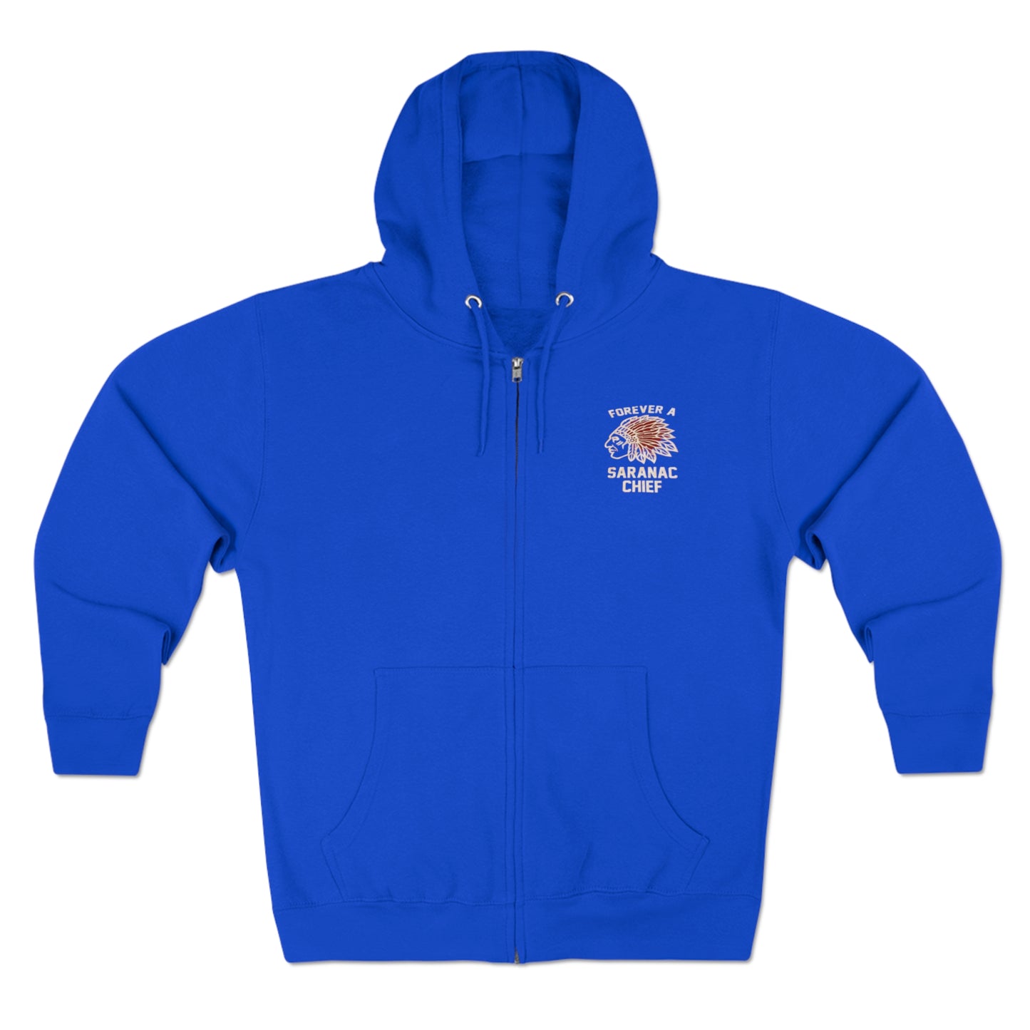 Forever a Saranac Chief Unisex Zip Hoodie
