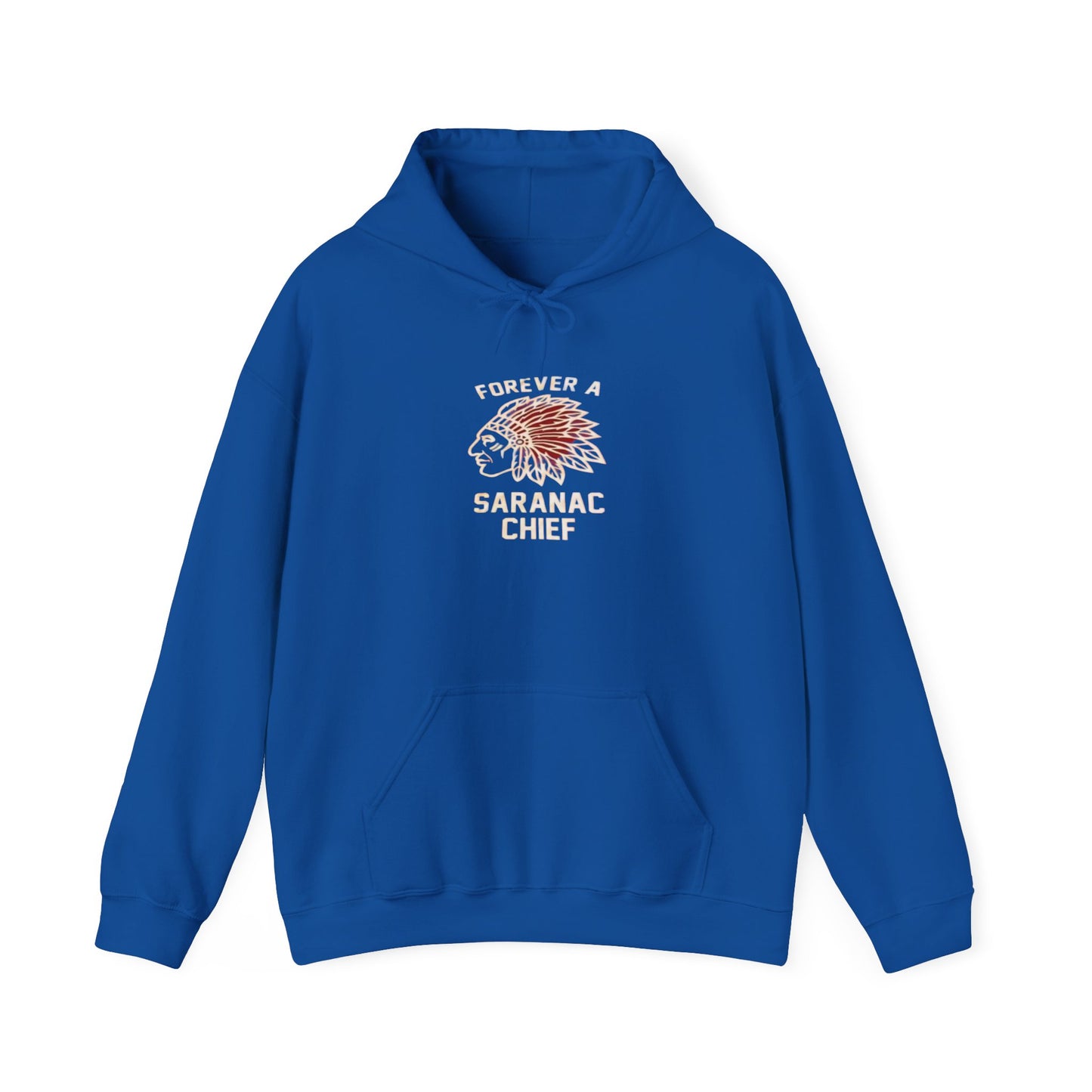 Forever a Saranac Chief Unisex Heavy Blend™ Hooded Sweatshirt