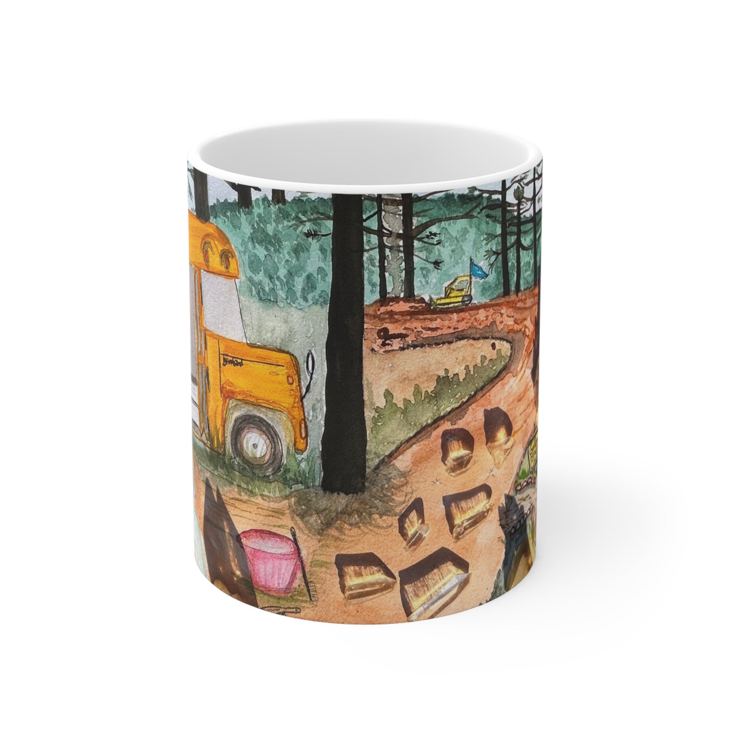 “Avatar Crystal Mine” Mug - Nature Gift for Outdoor Enthusiasts, Road Trip Mug for Adventurers, Perfect for Hiking, Independence Day