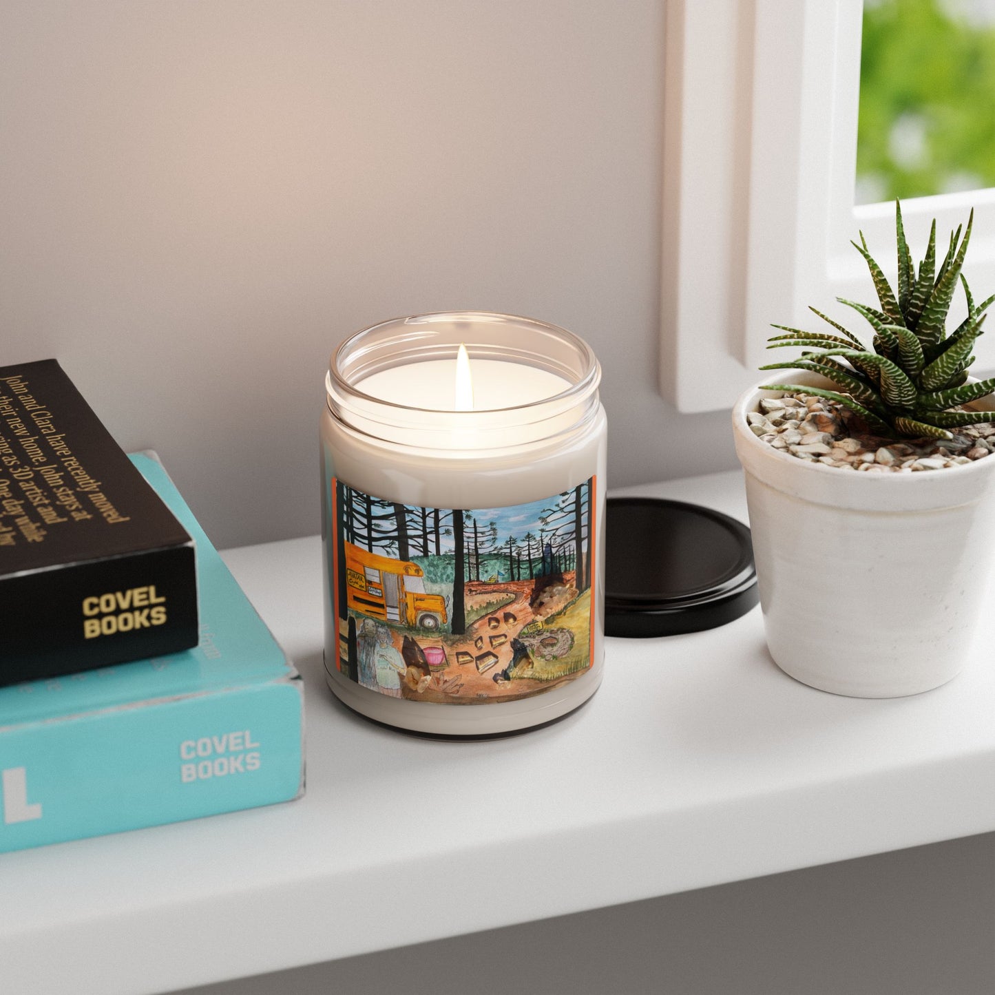 "Avatar Crystal Mine" Natural Mother Earth Inspired Scented Candle, Adventure Camping Decor, Rustic Home Fragrance, Gift for Nature Lovers, Aromatherapy Candle, Candle for Hygge