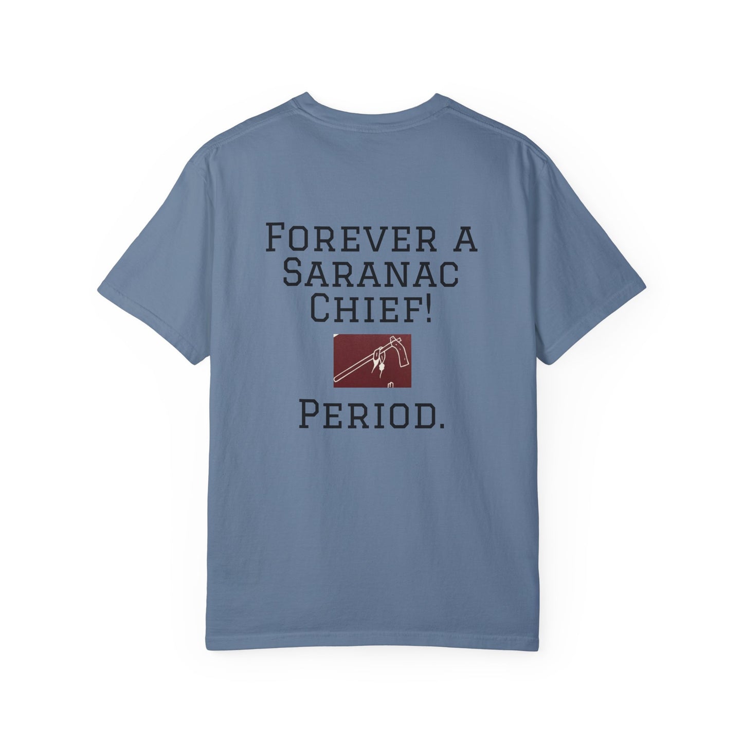 Vintage Garment-Dyed T-shirt "Forever a Saranac Chief"