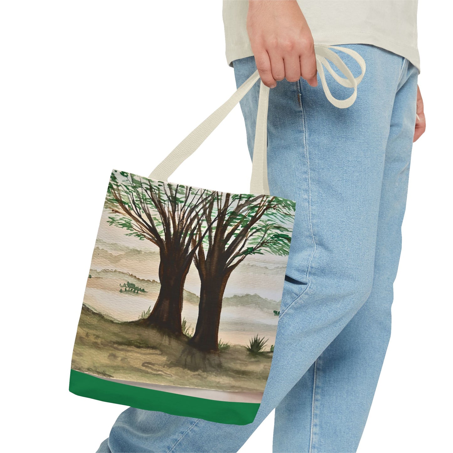 Tote Bag - Frio River Trees Nature Lover Canvas Tote