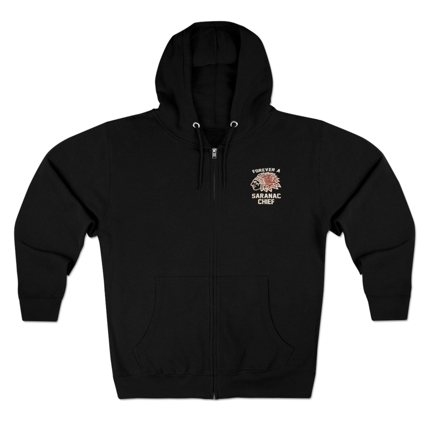 Forever a Saranac Chief Unisex Zip Hoodie