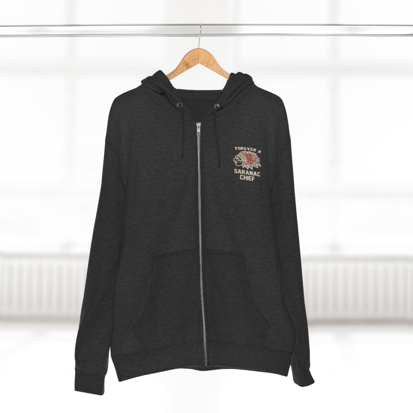 Forever a Saranac Chief Unisex Zip Hoodie