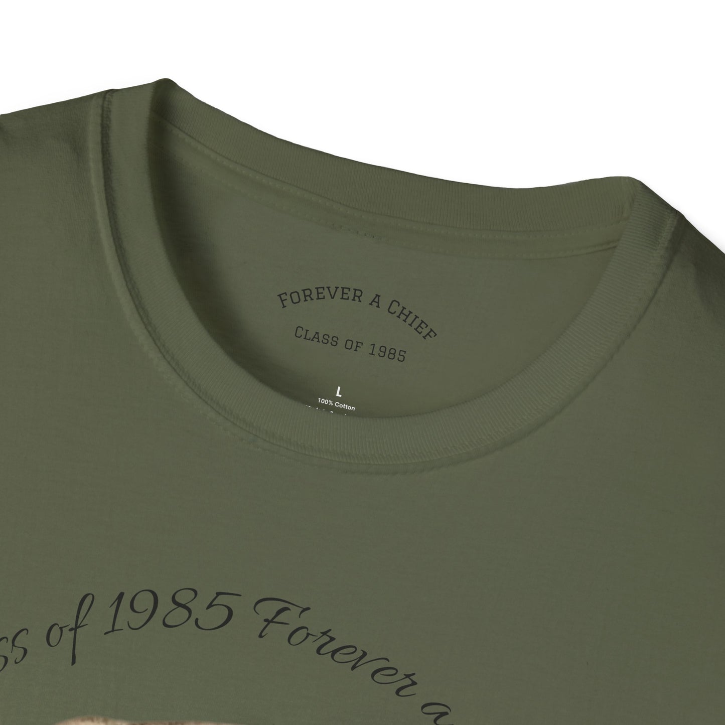 Saranac Chiefs Class of '85 Reunion Unisex T-Shirt - Nostalgic College Tee, Class of 1985 Spirit Wear, Forever a Chief Apparel, Vintage Fan Top