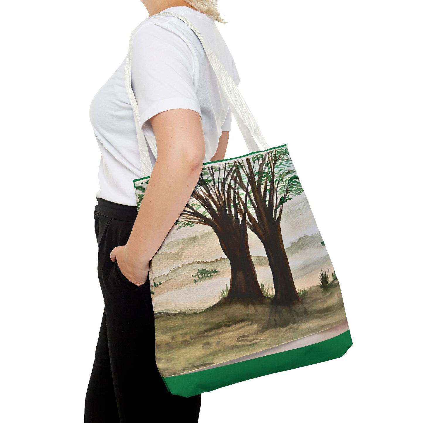 Tote Bag - Frio River Trees Nature Lover Canvas Tote