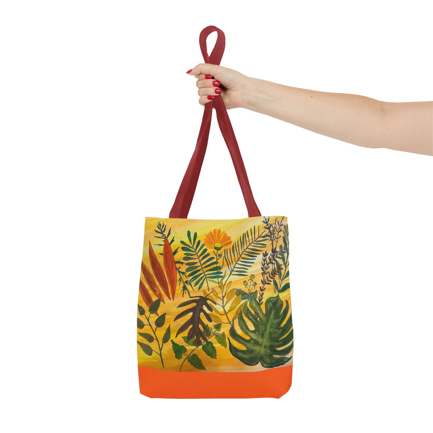 "Tropical Botanicals & Herbs" Tote Bag (AOP)