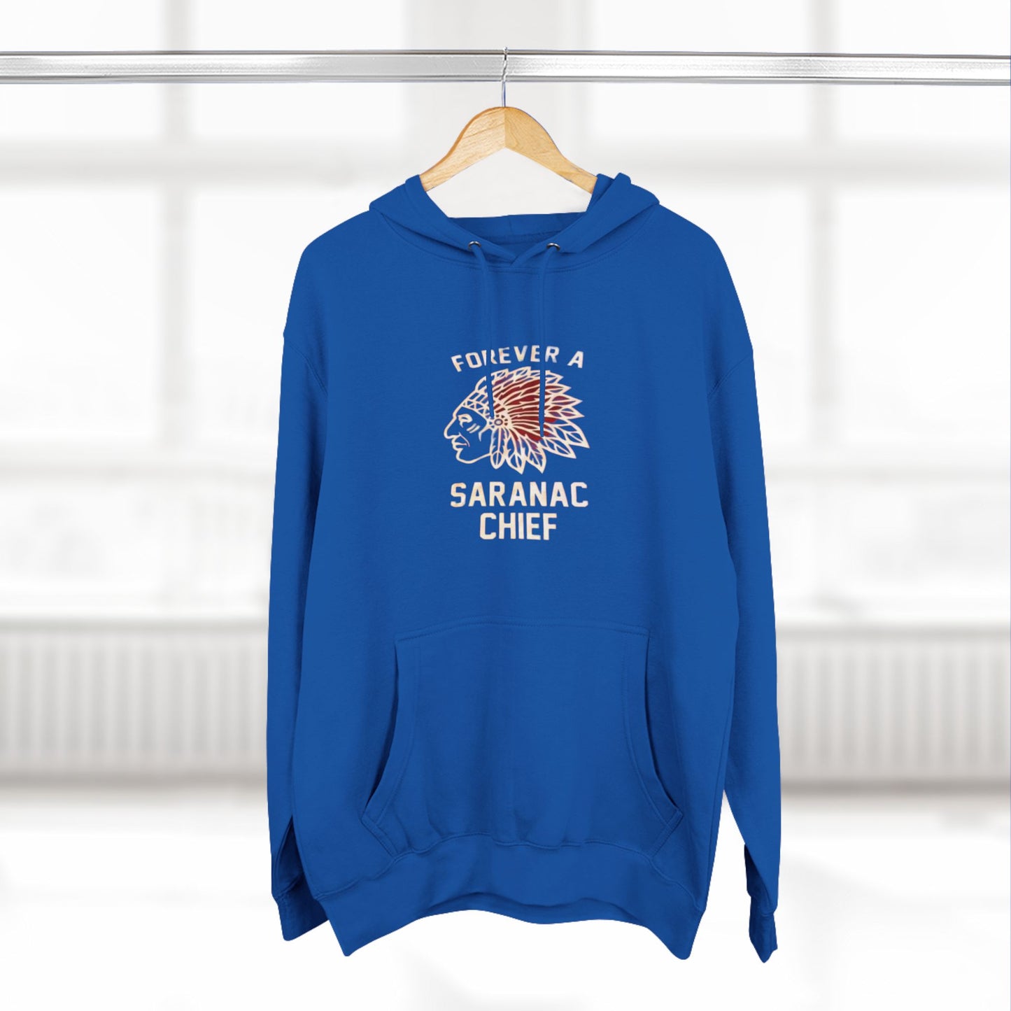 Forever a Saranac Chief Three-Panel Fleece Hoodie