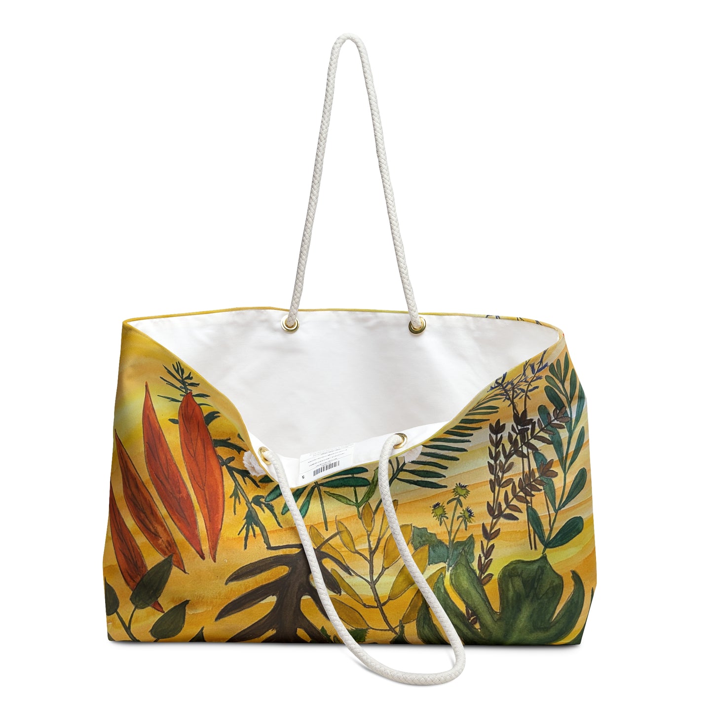 "Tropical Botanicals & Herbs" Weekender Bag