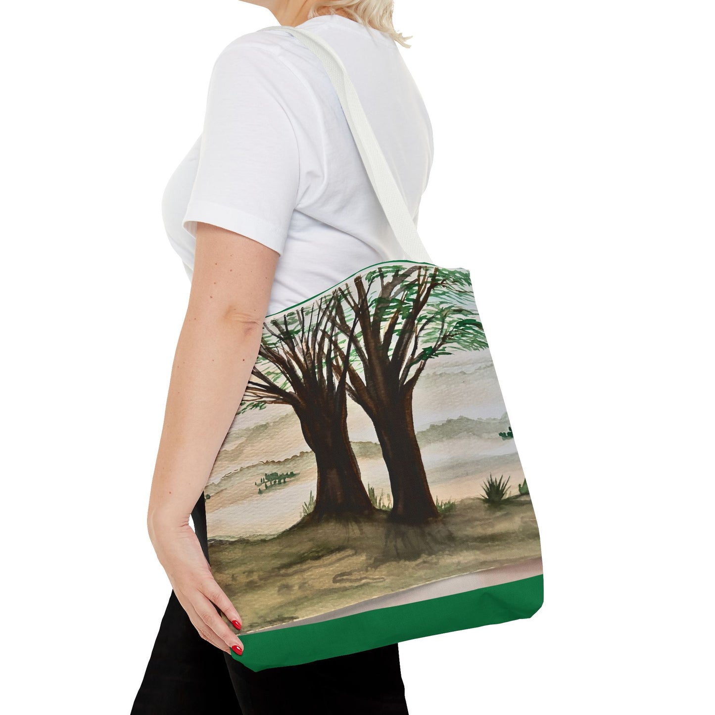 Tote Bag - Frio River Trees Nature Lover Canvas Tote
