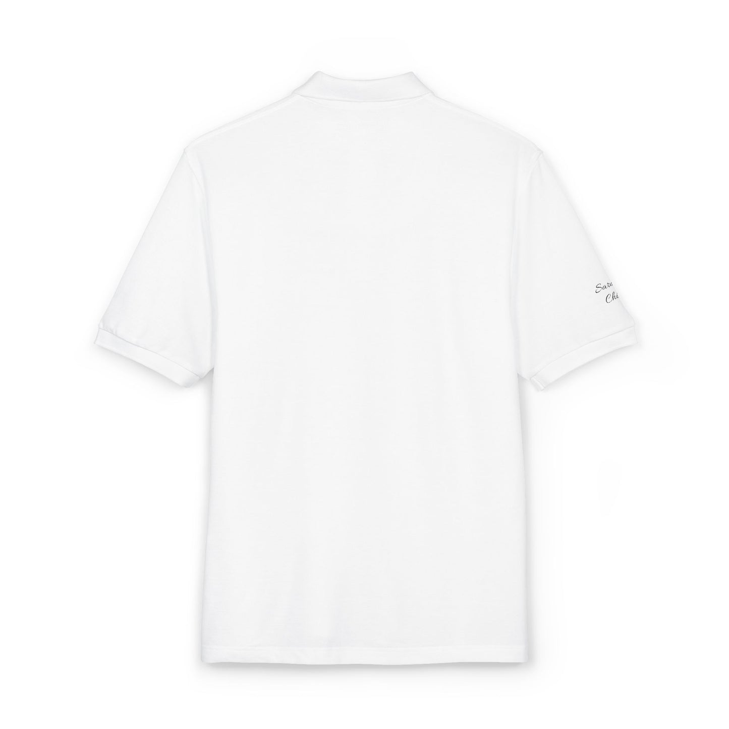 Forever a Saranac Chief - Stylish Unisex Embroidered Polo Shirt - Perfect for Casual Outings, Gift for Friends, Summer Events, Father's Day & Workwear