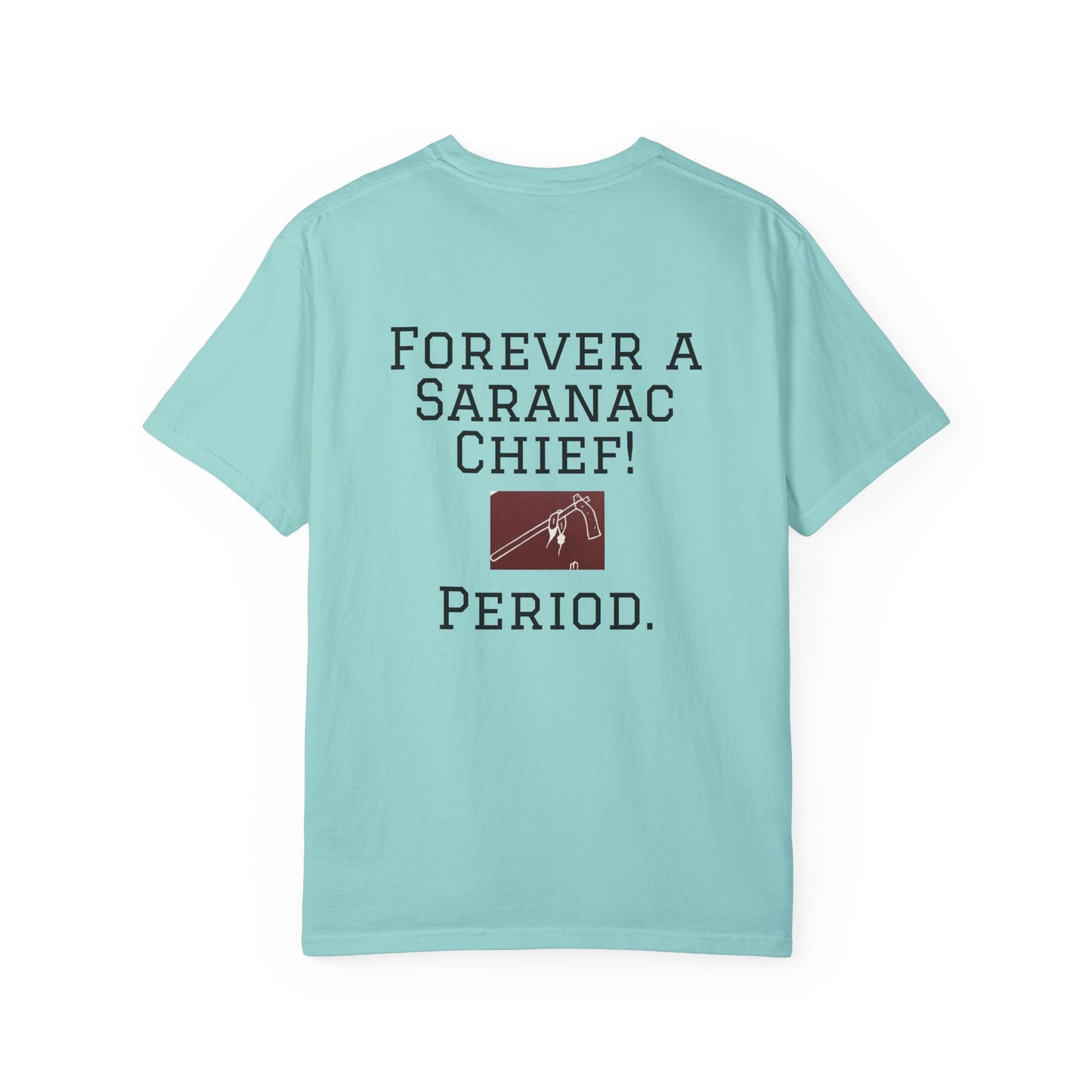 Vintage Garment-Dyed T-shirt "Forever a Saranac Chief"