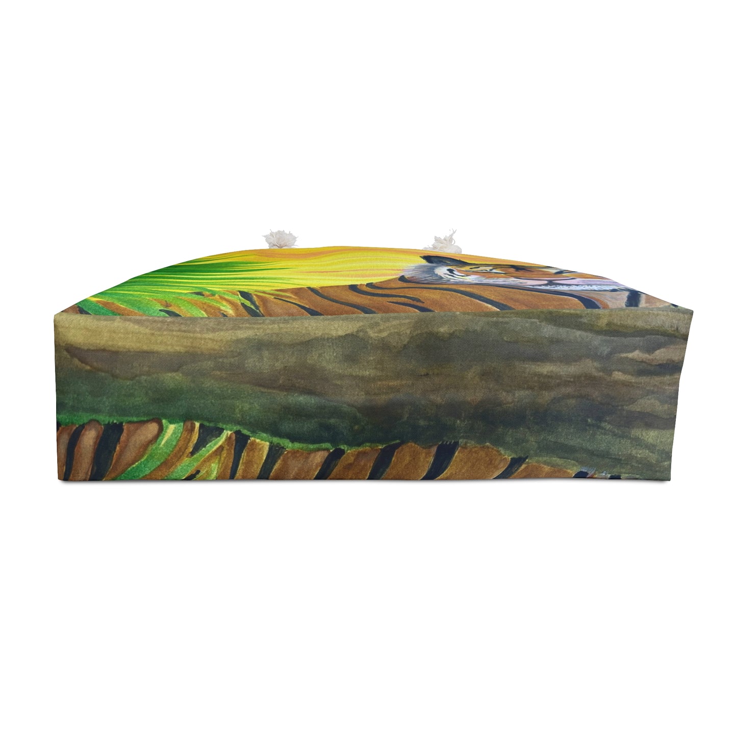 Tiger Watercolor Weekender Bag