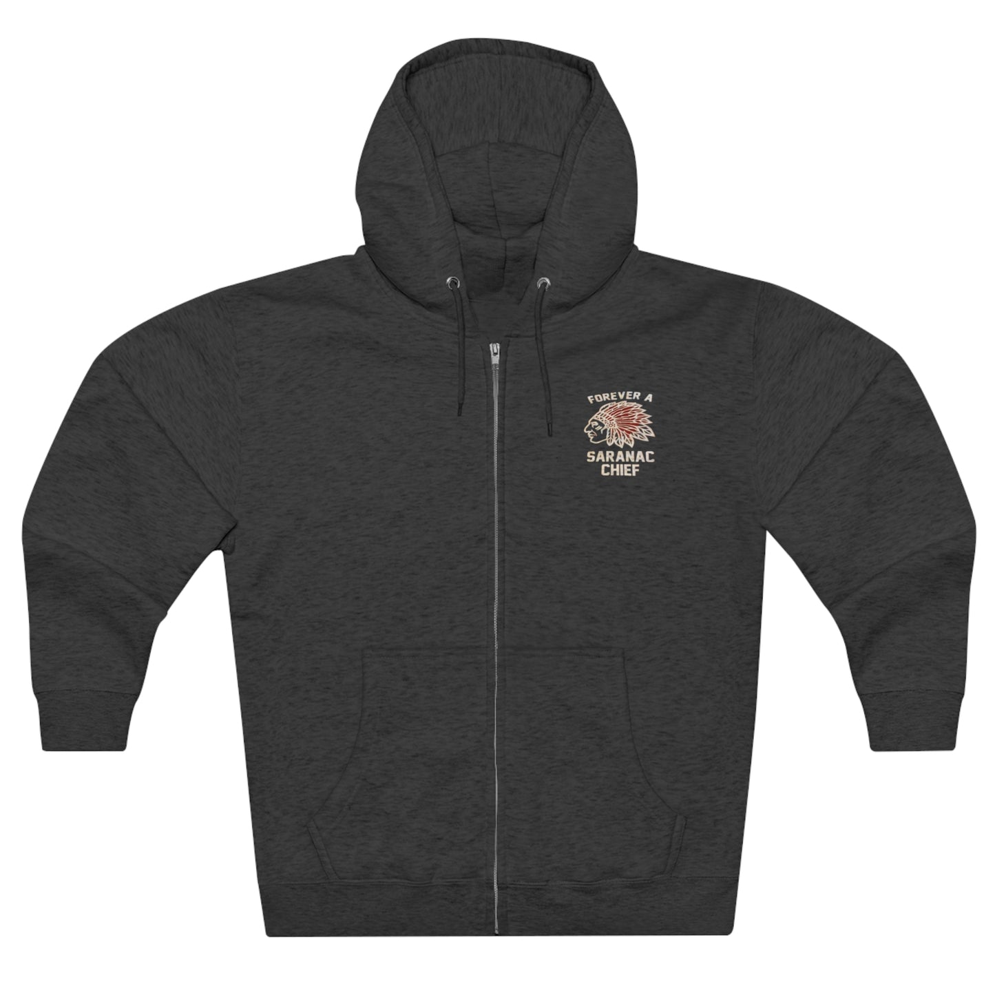 Forever a Saranac Chief Unisex Zip Hoodie