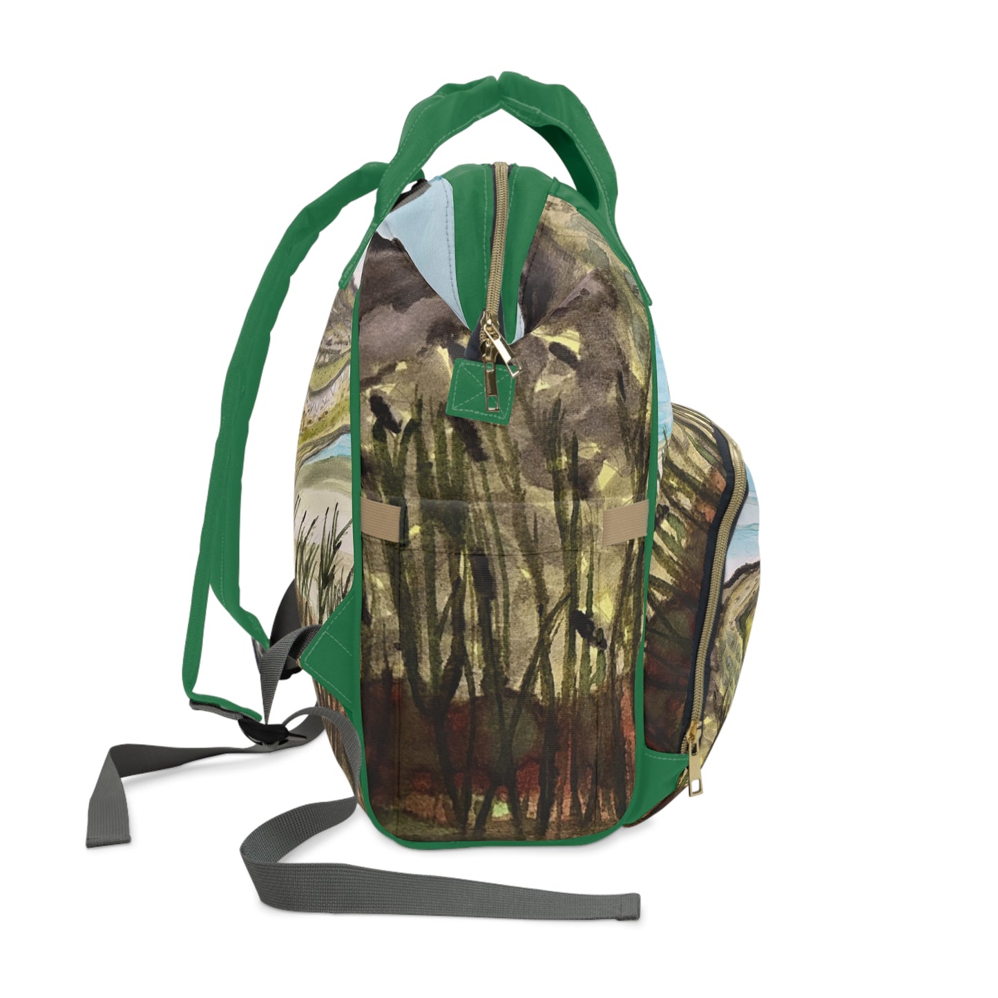 Swamp Creature "Big Padre" Gator Multifunctional Diaper Backpack