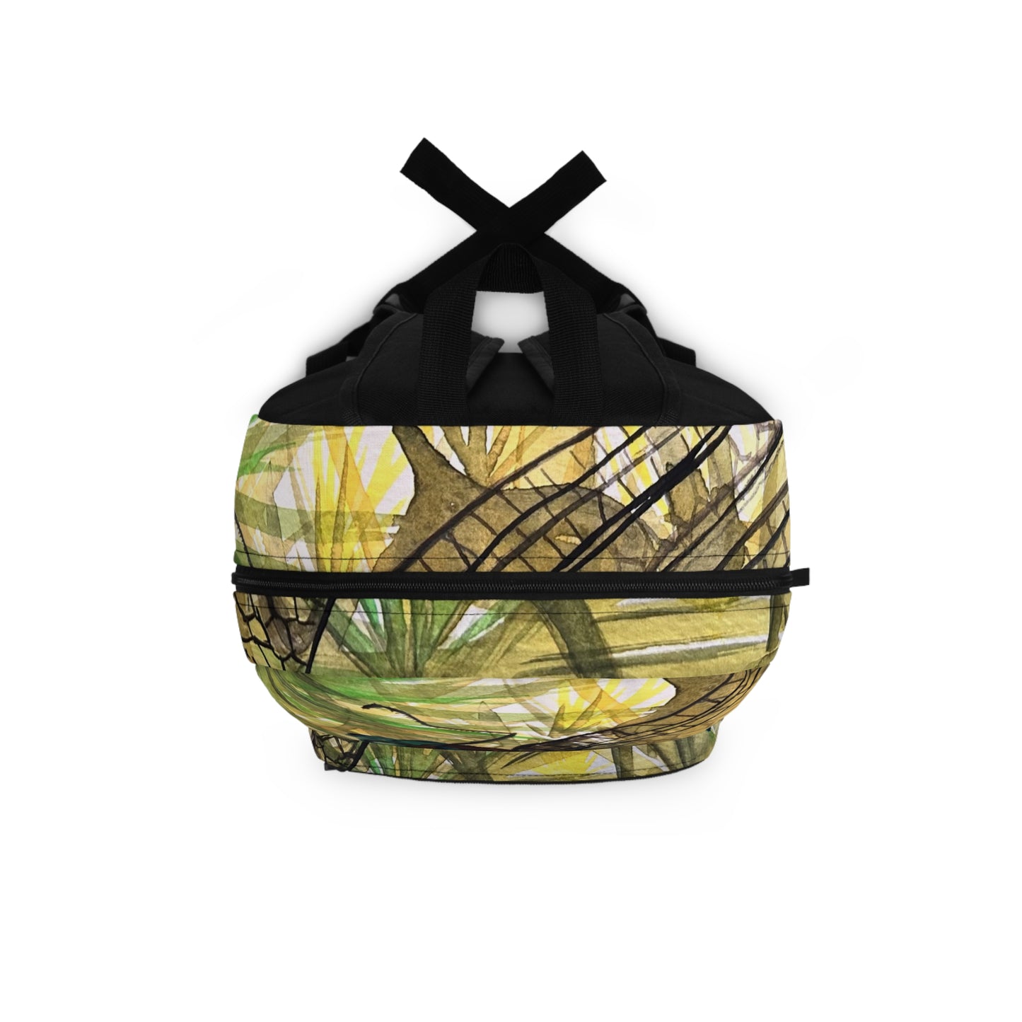 Dragonfly Art Backpack — Nature-Inspired Watercolor Bag