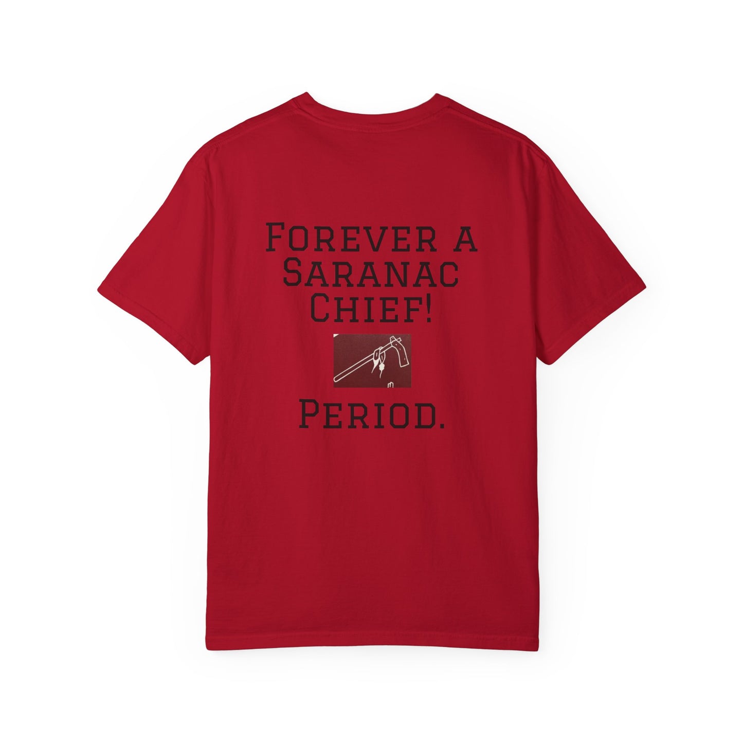 Vintage Garment-Dyed T-shirt "Forever a Saranac Chief"