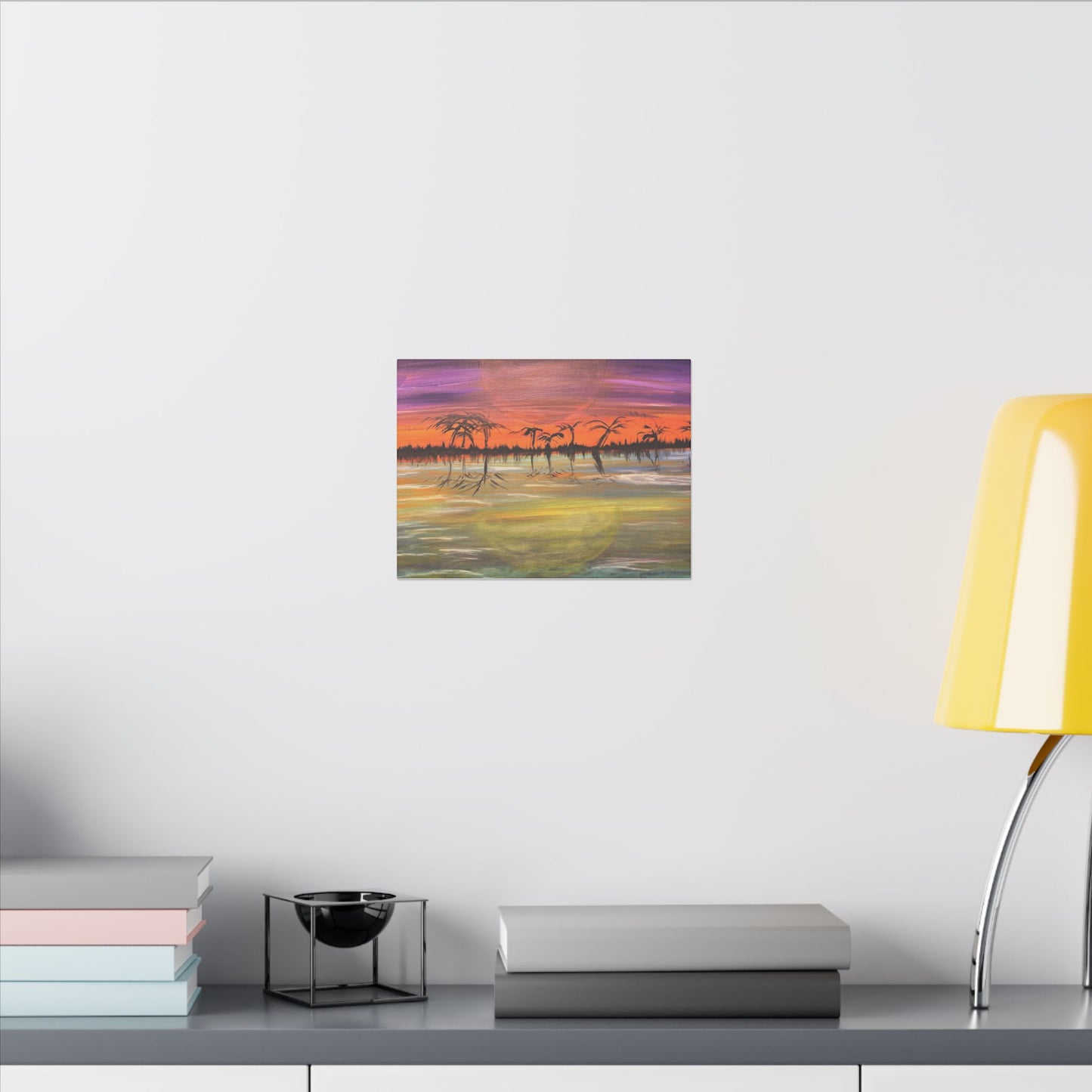 Sunset Matte Canvas, Stretched, 0.75" (Multi-Size)