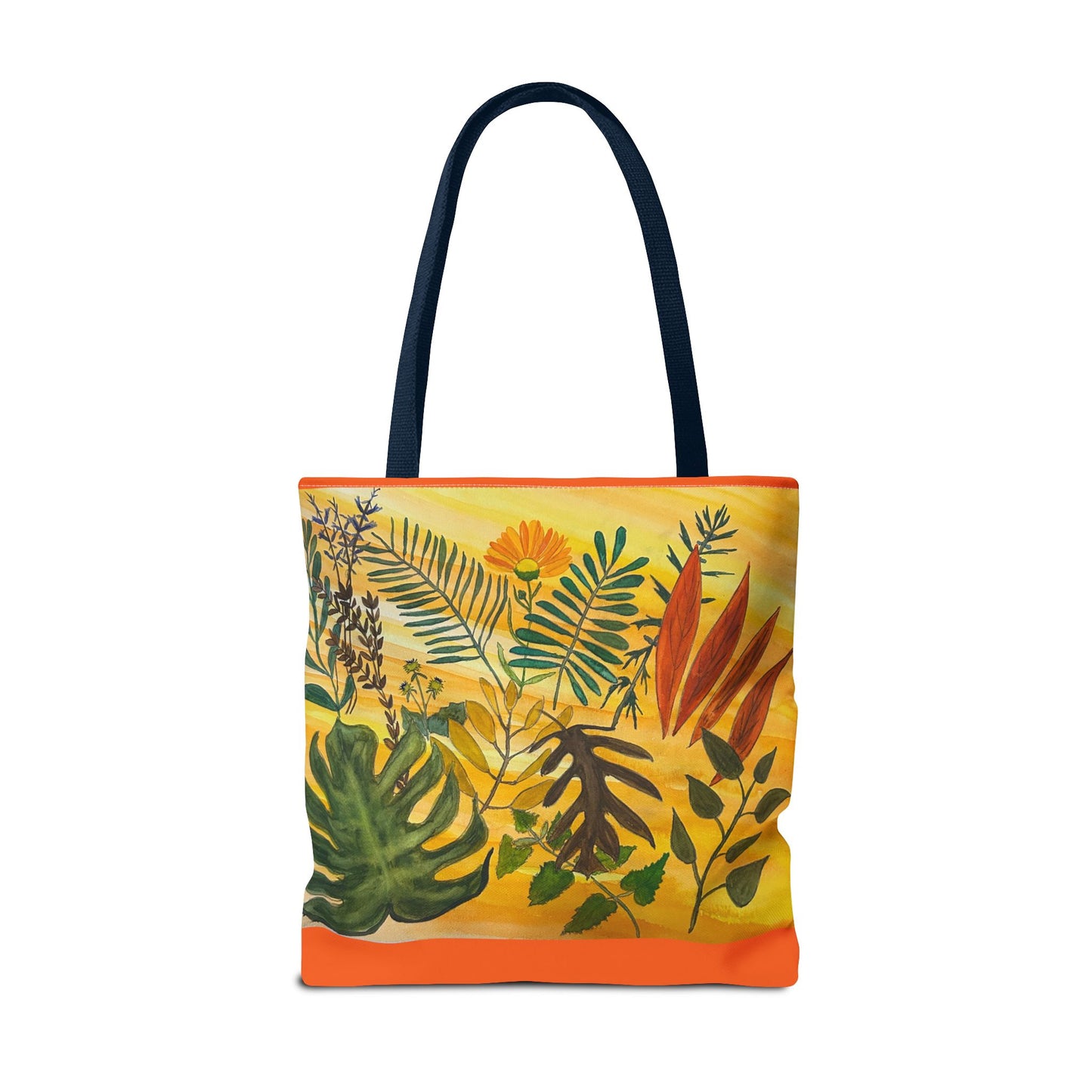 "Tropical Botanicals & Herbs" Tote Bag (AOP)