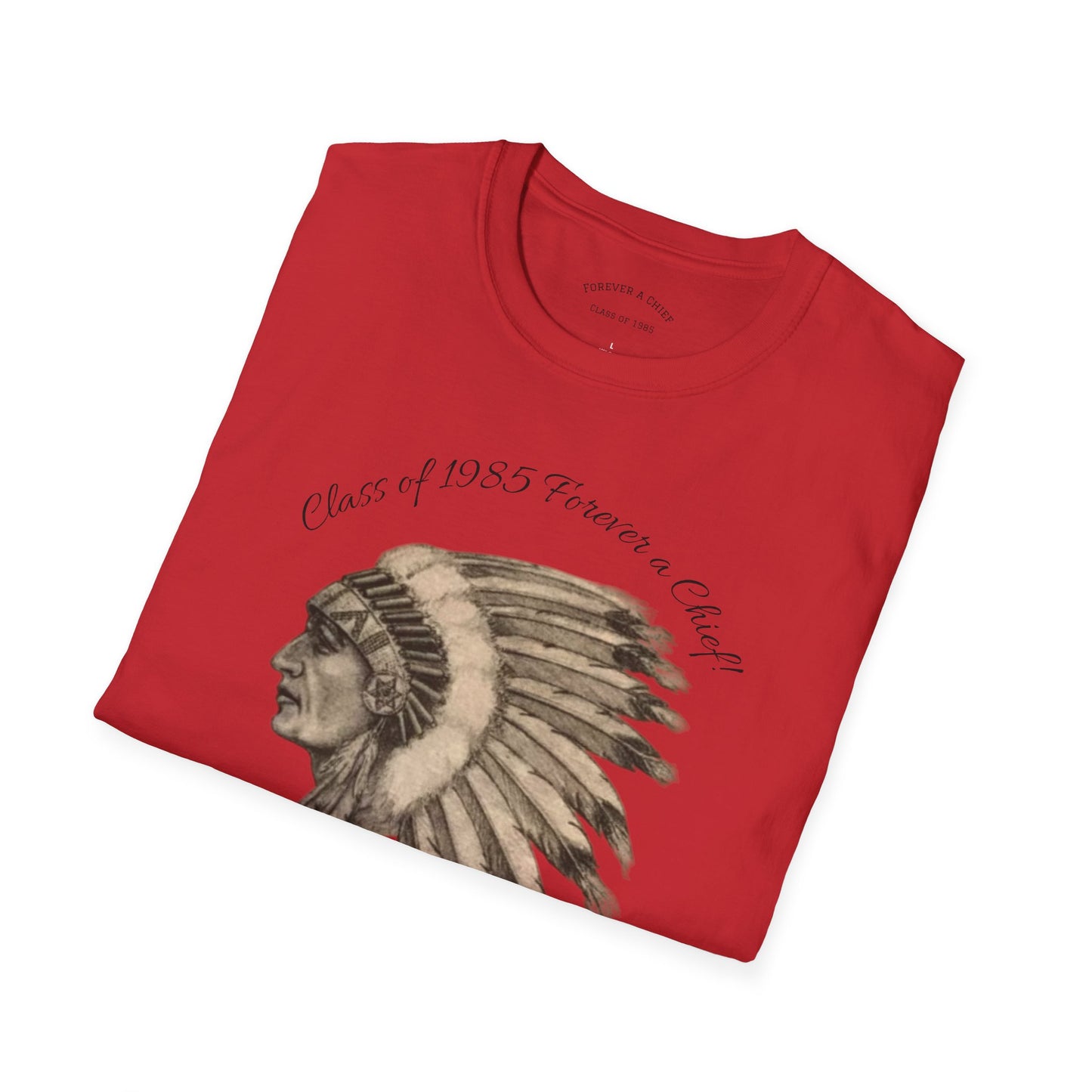 Saranac Chiefs Class of '85 Reunion Unisex T-Shirt - Nostalgic College Tee, Class of 1985 Spirit Wear, Forever a Chief Apparel, Vintage Fan Top
