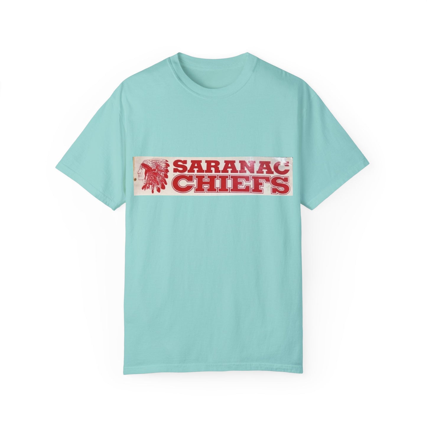 Vintage Garment-Dyed T-shirt "Forever a Saranac Chief"